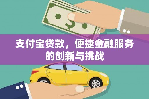 分宜支付宝贷款，便捷金融服务的创新与挑战