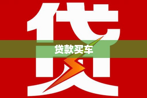 分宜贷款买车