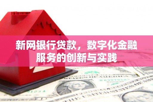 分宜新网银行贷款，数字化金融服务的创新与实践