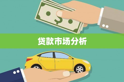 分宜贷款市场分析