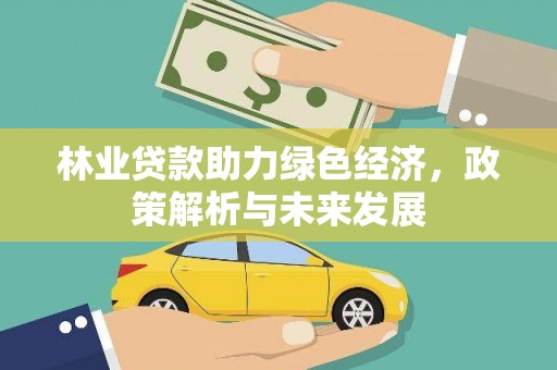 分宜林业贷款助力绿色经济，政策解析与未来发展