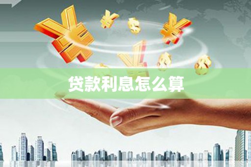 分宜贷款利息怎么算