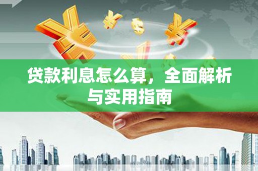 分宜贷款利息怎么算，全面解析与实用指南