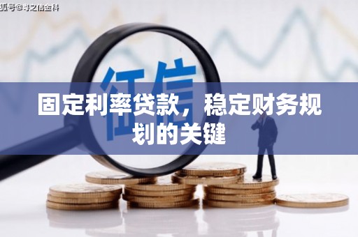分宜固定利率贷款，稳定财务规划的关键