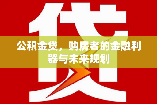 分宜公积金贷，购房者的金融利器与未来规划