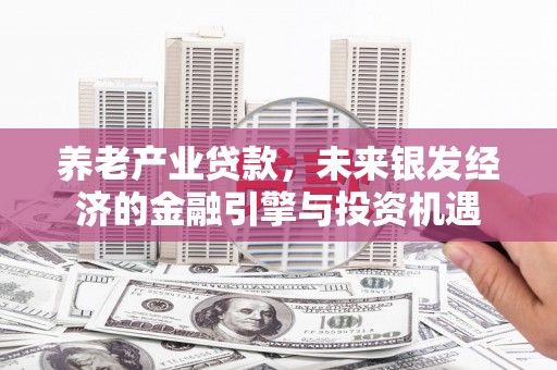 分宜养老产业贷款，未来银发经济的金融引擎与投资机遇