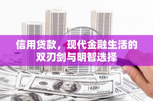 分宜信用贷款，现代金融生活的双刃剑与明智选择