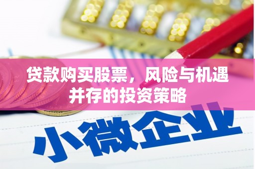 分宜贷款购买股票，风险与机遇并存的投资策略