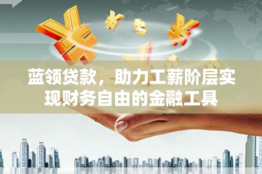分宜蓝领贷款，助力工薪阶层实现财务自由的金融工具