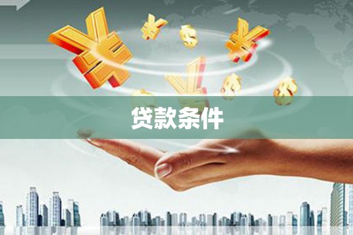 分宜贷款条件