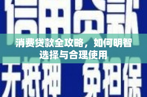 分宜消费贷款全攻略，如何明智选择与合理使用