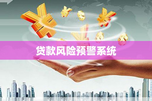 分宜贷款风险预警系统