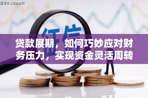 分宜贷款展期，如何巧妙应对财务压力，实现资金灵活周转
