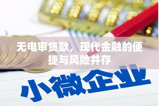 分宜无电审贷款，现代金融的便捷与风险并存
