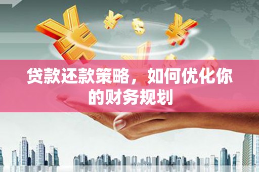 分宜贷款还款策略，如何优化你的财务规划