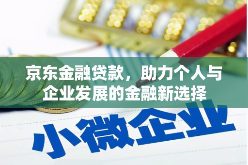 分宜京东金融贷款，助力个人与企业发展的金融新选择