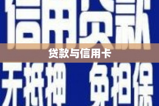 分宜贷款与信用卡