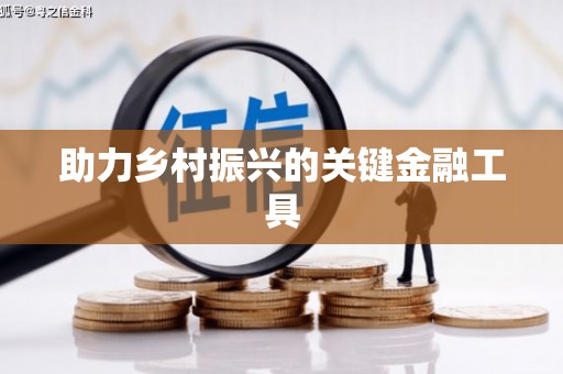 分宜助力乡村振兴的关键金融工具