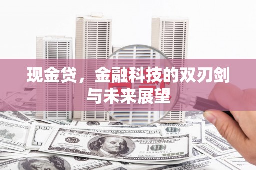 分宜现金贷，金融科技的双刃剑与未来展望