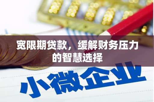 分宜宽限期贷款，缓解财务压力的智慧选择