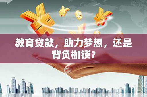 分宜教育贷款，助力梦想，还是背负枷锁？