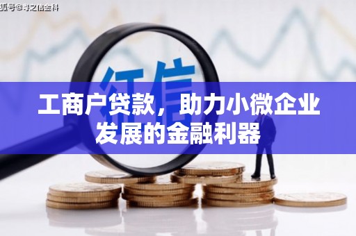 分宜工商户贷款，助力小微企业发展的金融利器