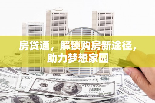 分宜房贷通，解锁购房新途径，助力梦想家园