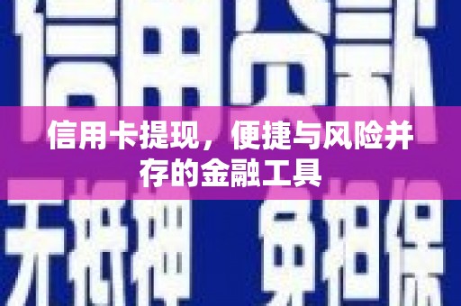 分宜信用卡提现，便捷与风险并存的金融工具