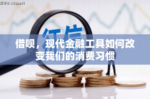 分宜借呗，现代金融工具如何改变我们的消费习惯