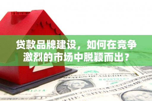 分宜贷款品牌建设，如何在竞争激烈的市场中脱颖而出？