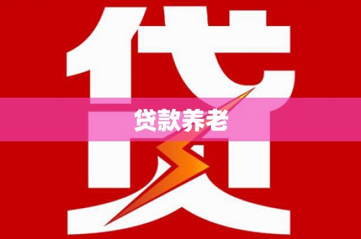 分宜贷款养老