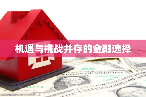 分宜机遇与挑战并存的金融选择