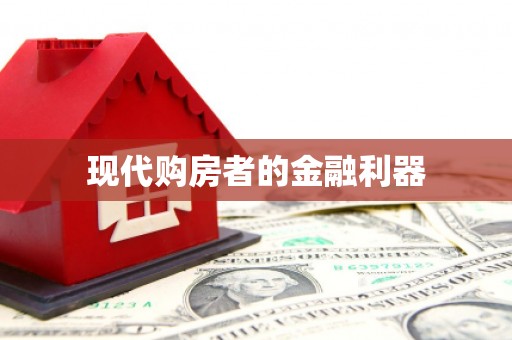 分宜现代购房者的金融利器