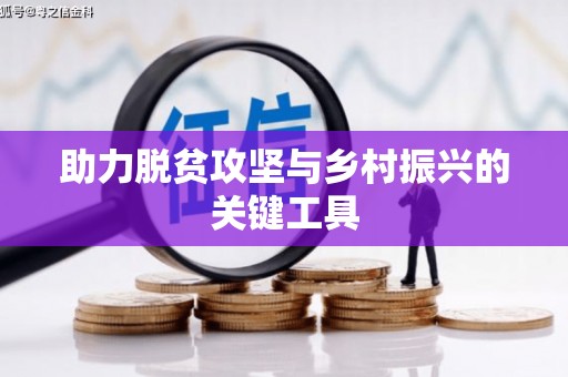 分宜助力脱贫攻坚与乡村振兴的关键工具
